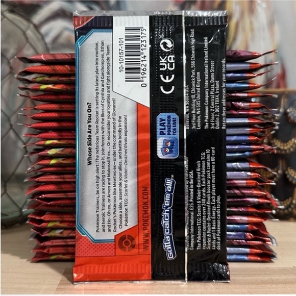 New! (15) Pokémon TCG Destined Rivals Booster Packs - SV10: (DRI) - Picture 2 of 8